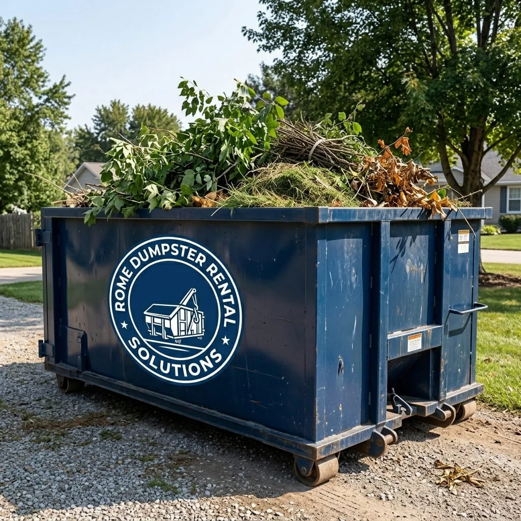 Yard Waste Dumpster Rental Rome